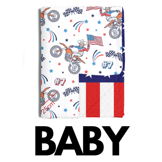 Aaron Plessinger Blanket / Baby / PREORDER ships Jan 12 - 16