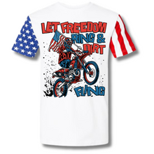 Load image into Gallery viewer, Let Freedom Ring &amp; Dirt Fling T-Shirt
