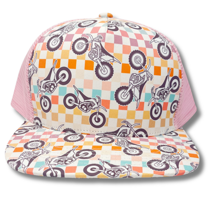 Checkered Chick Snapback