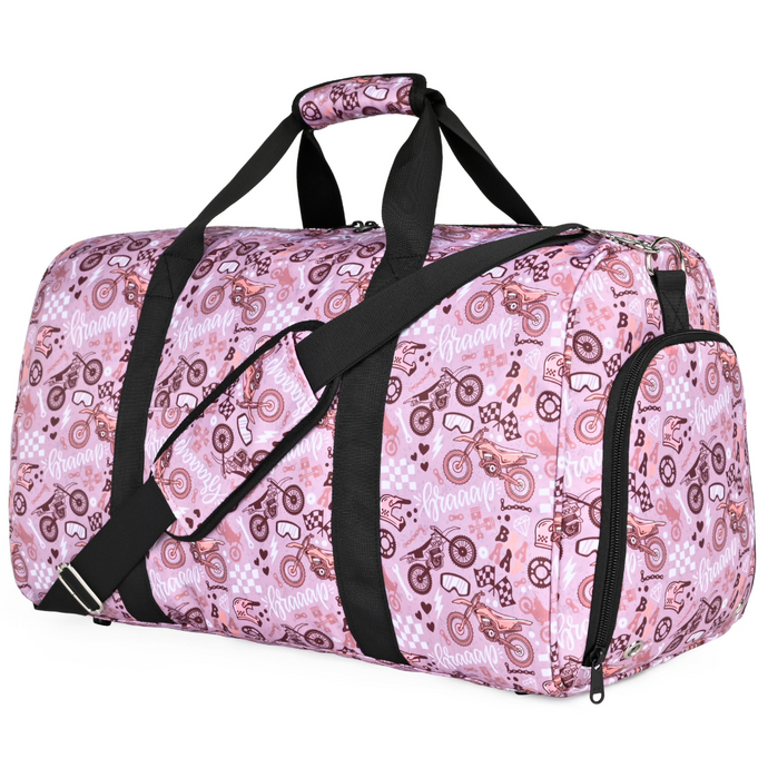 Braaap Like A Girl Duffel Bag