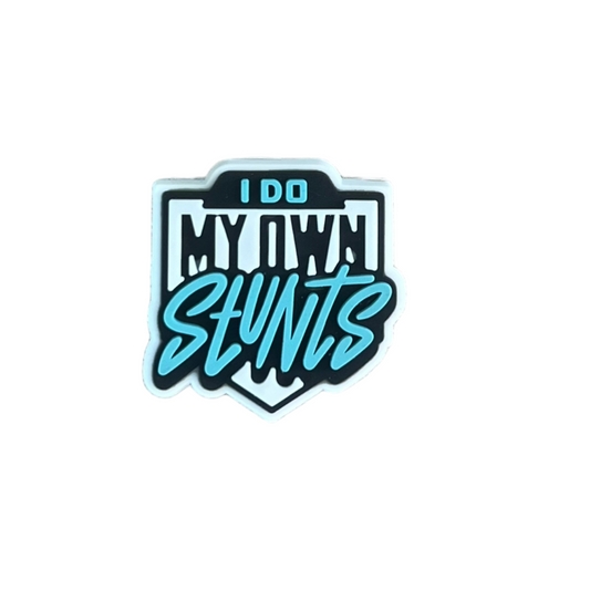 I Do My Own Stunts Croc Charm Croc Charm - Strictly Wild