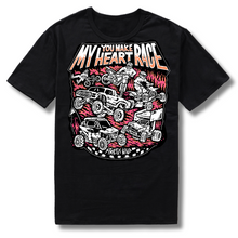 Load image into Gallery viewer, You Make My Heart Race T-Shirt
