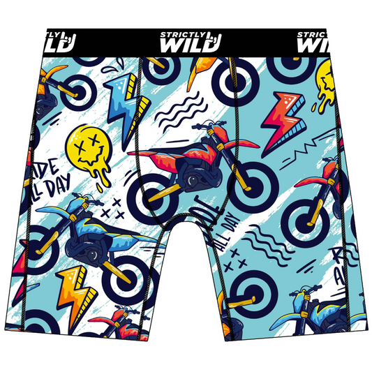 Ride All Day Boxers (2T - 2XL) - Strictly Wild