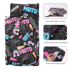 Load image into Gallery viewer, Moto Girl Nap Mat
