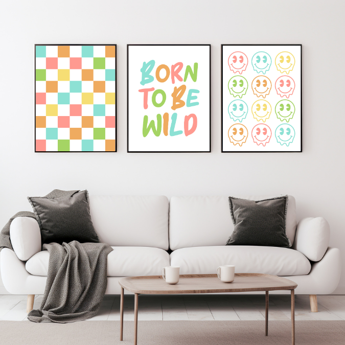 Born To Be Wild Wall Prints - Digital Download