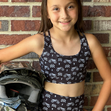 Load image into Gallery viewer, Full Throttle Youth Sports Bra / PRE-ORDER shipping out Mar 18-25.
