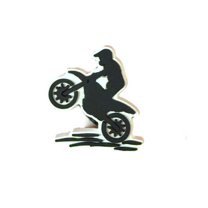 Wheelie Croc Charm
