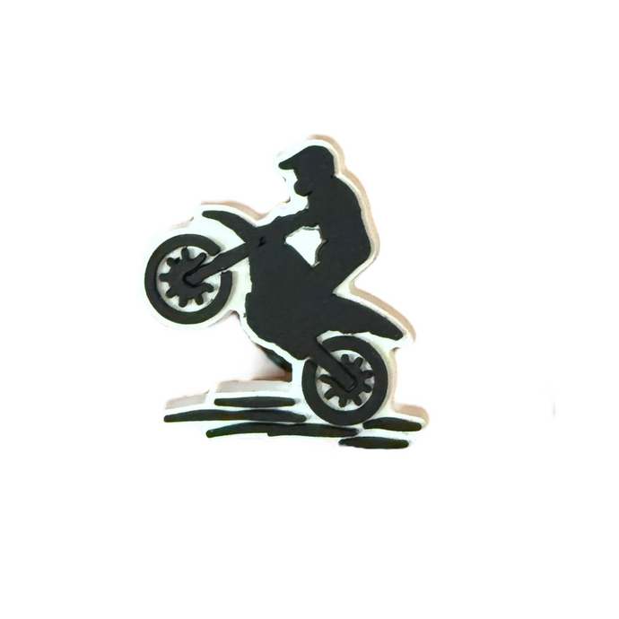 Wheelie Croc Charm
