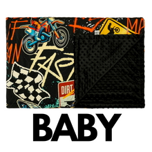 Load image into Gallery viewer, Catch Me If You Can Blanket / BABY *PREORDER - BEGIN SHIPPING NOV 14 - 21*
