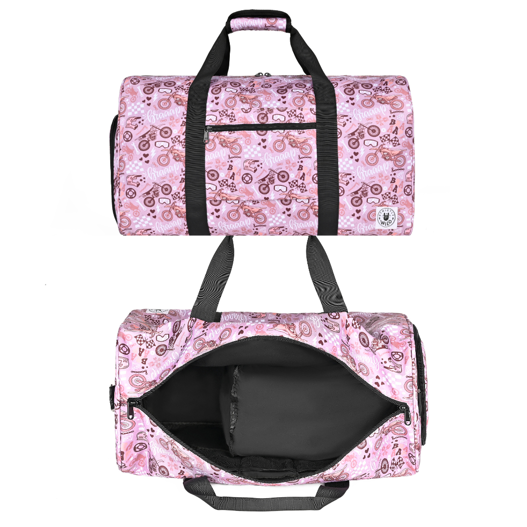 Braaap Like A Girl Duffel Bag - Strictly Wild