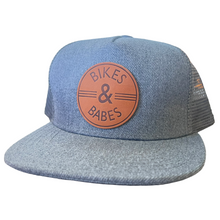 Load image into Gallery viewer, Bikes &amp; Babes Snapback Hat
