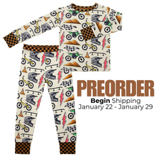 Load image into Gallery viewer, Radical Racer 2 Piece Pajamas - PREORDER
