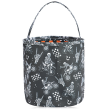 Load image into Gallery viewer, Bikes N Bones Fabric Basket
