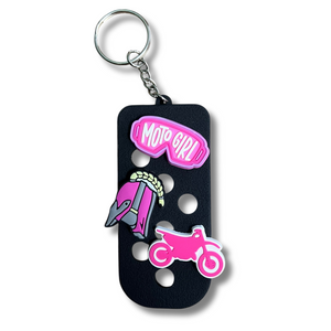 Croc Charm Keychain