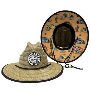 Desert Vibes Straw Hat / PREORDER (shipping to you June 3-10)