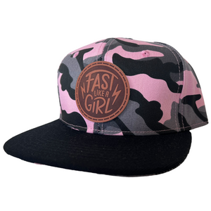 Fast Like A Girl Snapback Hat