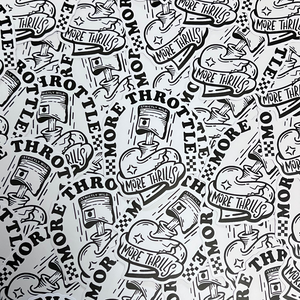 More Throttle More Thrills Sticker