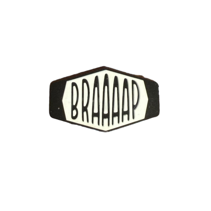 Braaap Croc Charm