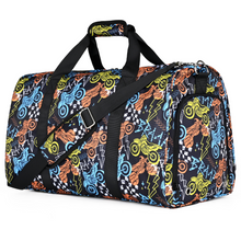 Load image into Gallery viewer, Moto Madness Duffel Bag / PREORDER (BEGIN Shipping To You May 27 - June 3)
