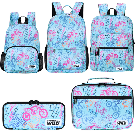 Cotton Candy Moto Bags - Strictly Wild