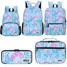 Load image into Gallery viewer, Cotton Candy Moto Bags / PREORDER
