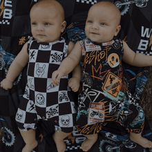 Load image into Gallery viewer, Catch Me If You Can Romper
