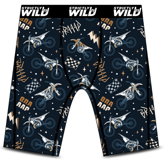 Braaap Boxers (2T - 2XL) - Strictly Wild