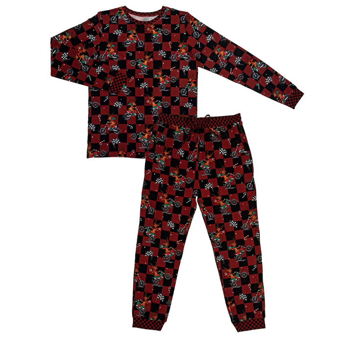 Rudolph The Red Nose Racer Unisex Adult Pajamas *PREORDER - SHIPPING OUT BETWEEN NOV 10-17*