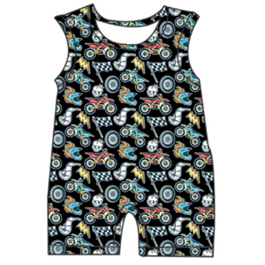 Inferno Racer Romper / PREORDER (shipping to you June 3-10)