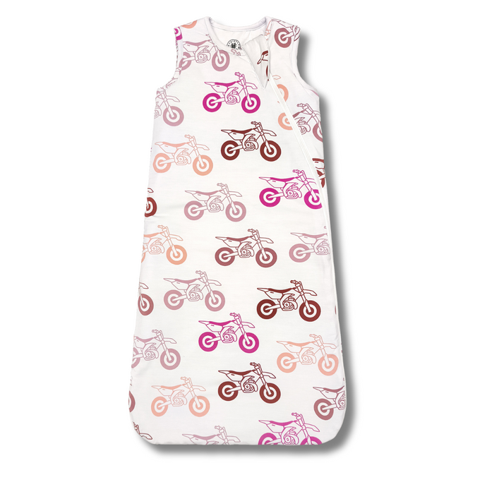 Pink Moto Sleep Sack *PREORDER - SHIPPING OUT BETWEEN OCT 6 - 13*