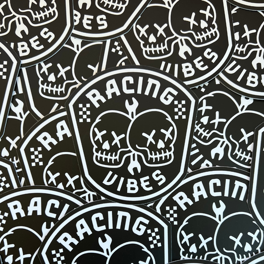 Racing Vibes Sticker - Strictly Wild