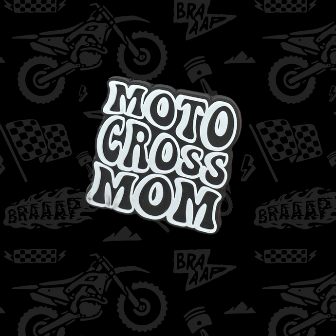 Motocross Mom Croc Charm