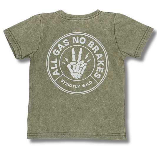 All Gas No Brakes T-Shirt (2T-3XL) - Strictly Wild
