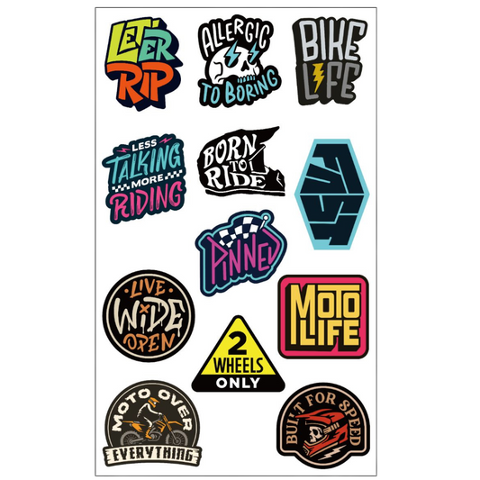 Let Er Rip Tattoo Sheet - Strictly Wild