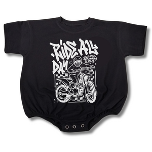 Ride All Day T-Shirt Romper