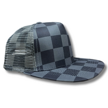 Load image into Gallery viewer, Stealth Checker Snapback
