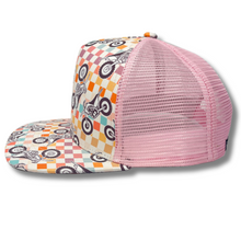 Load image into Gallery viewer, Checkered Chick Snapback
