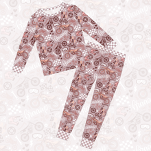 Load image into Gallery viewer, Braaap Like A Girl 2 Piece Pajamas / Available Mid October
