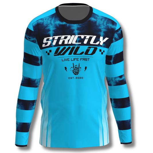 Cobalt Cruise Jersey (2T - 2XL) - Strictly Wild