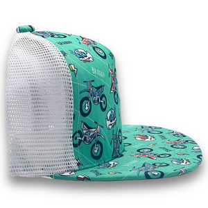 Braaap N Bones Snapback Hat - Ready To Ship