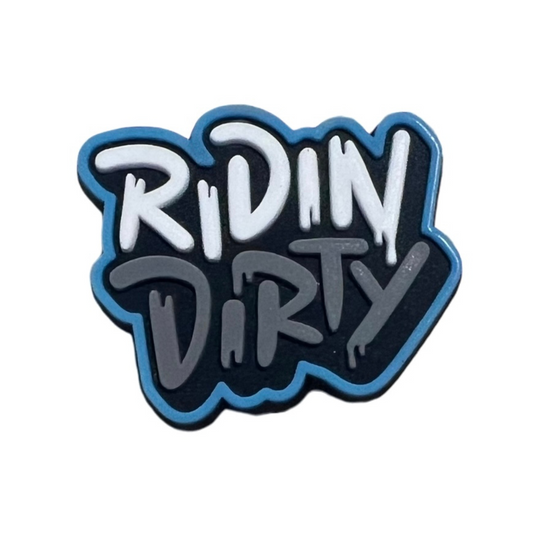 Ridin Dirty Croc Charm - Strictly Wild
