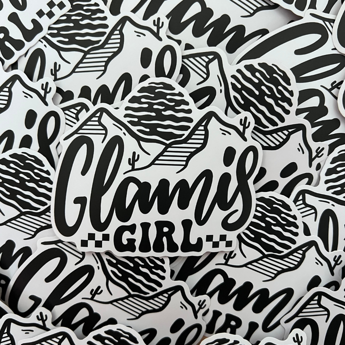 Glamis Girl Sticker