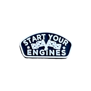 Start Your Engines Croc Charm