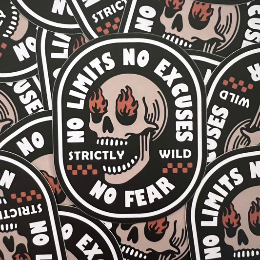 No Limits Sticker - Strictly Wild