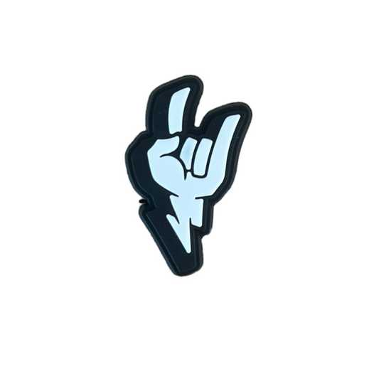 Rock On Hand Croc Charm - Strictly Wild