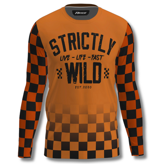 Citrus Check Jersey (2T - 2XL) - Strictly Wild