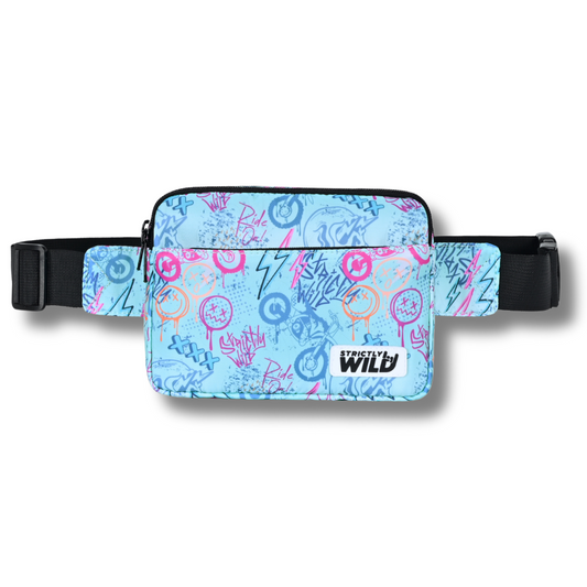 Cotton Candy Moto Crossbody Bag - Strictly Wild