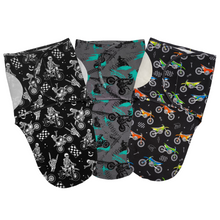 Load image into Gallery viewer, Dirt Bike Life Swaddles *PREORDER - SHIPPING OUT BETWEEN OCT 6 - 13*
