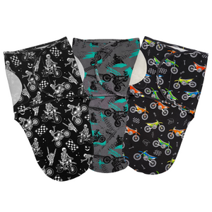 Dirt Bike Life Swaddles *PREORDER - SHIPPING OUT BETWEEN OCT 6 - 13*