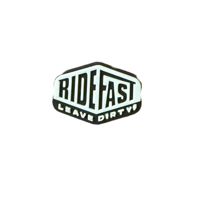 Ride Fast Leave Dirty Croc Charm